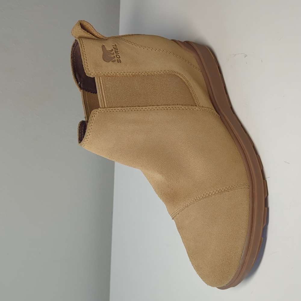 Sorel EVIE II Chelsea Boots – Tan Beige Suede| Size 11 - Picture 4 of 10